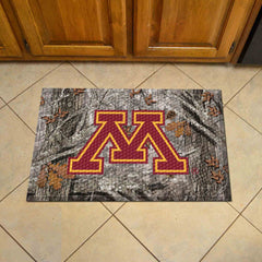 Minnesota Golden Gophers Rubber Scraper Door Mat Camo