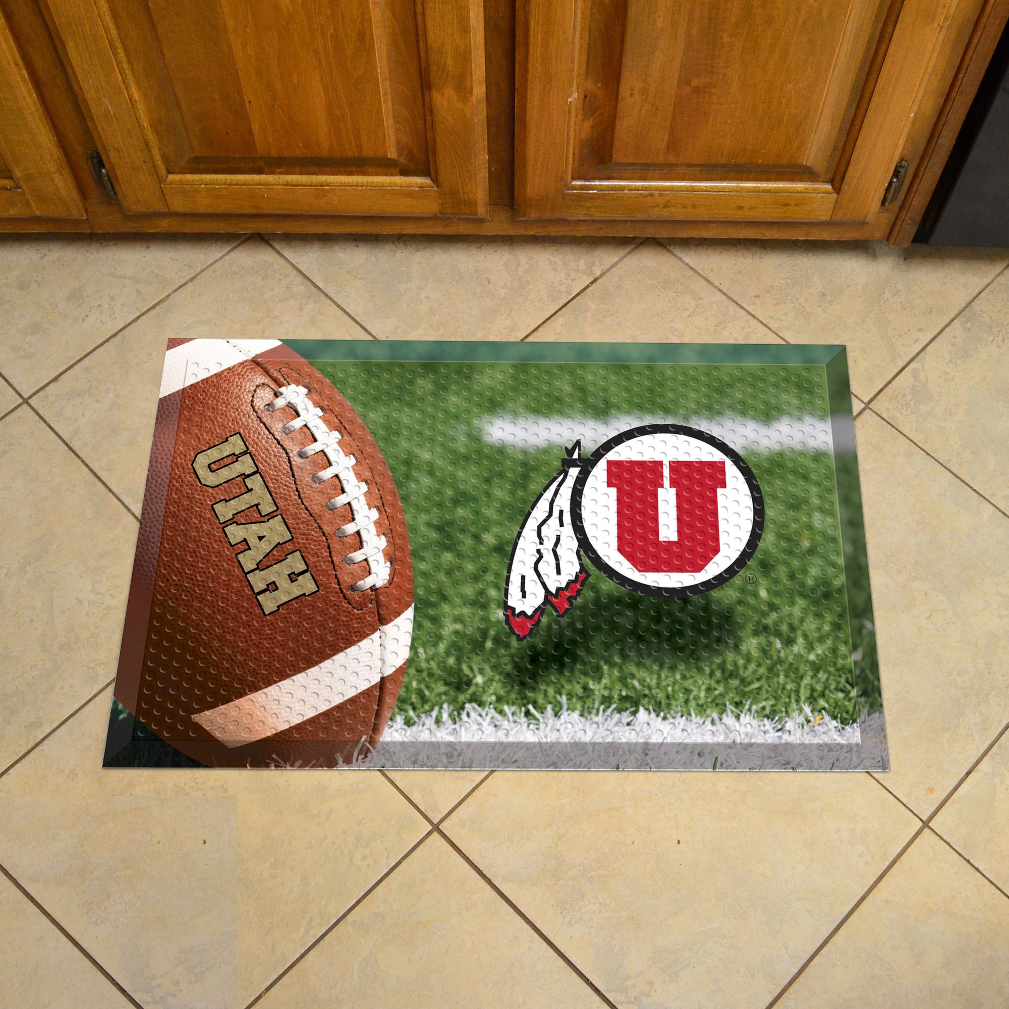 Utah Rubber Scraper Door Mat