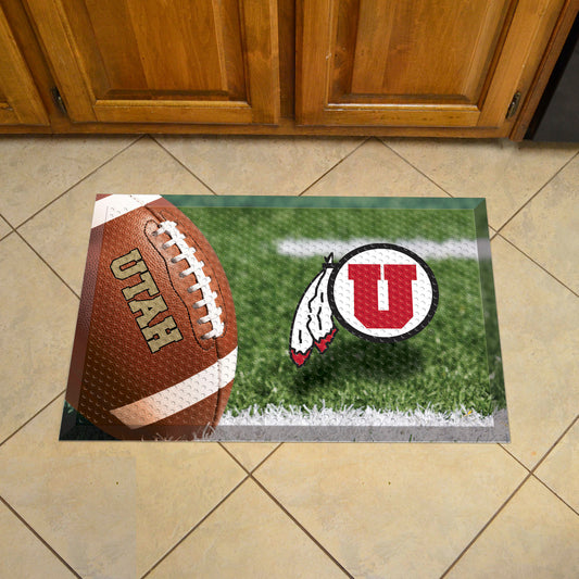 Utah Rubber Scraper Door Mat