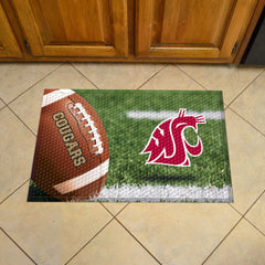 Washington State Rubber Scraper Door Mat