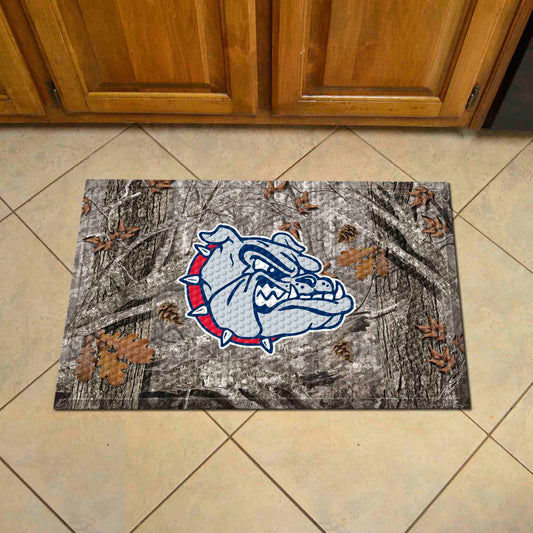 Gonzaga Bulldogs Rubber Scraper Door Mat Camo - Gonzaga