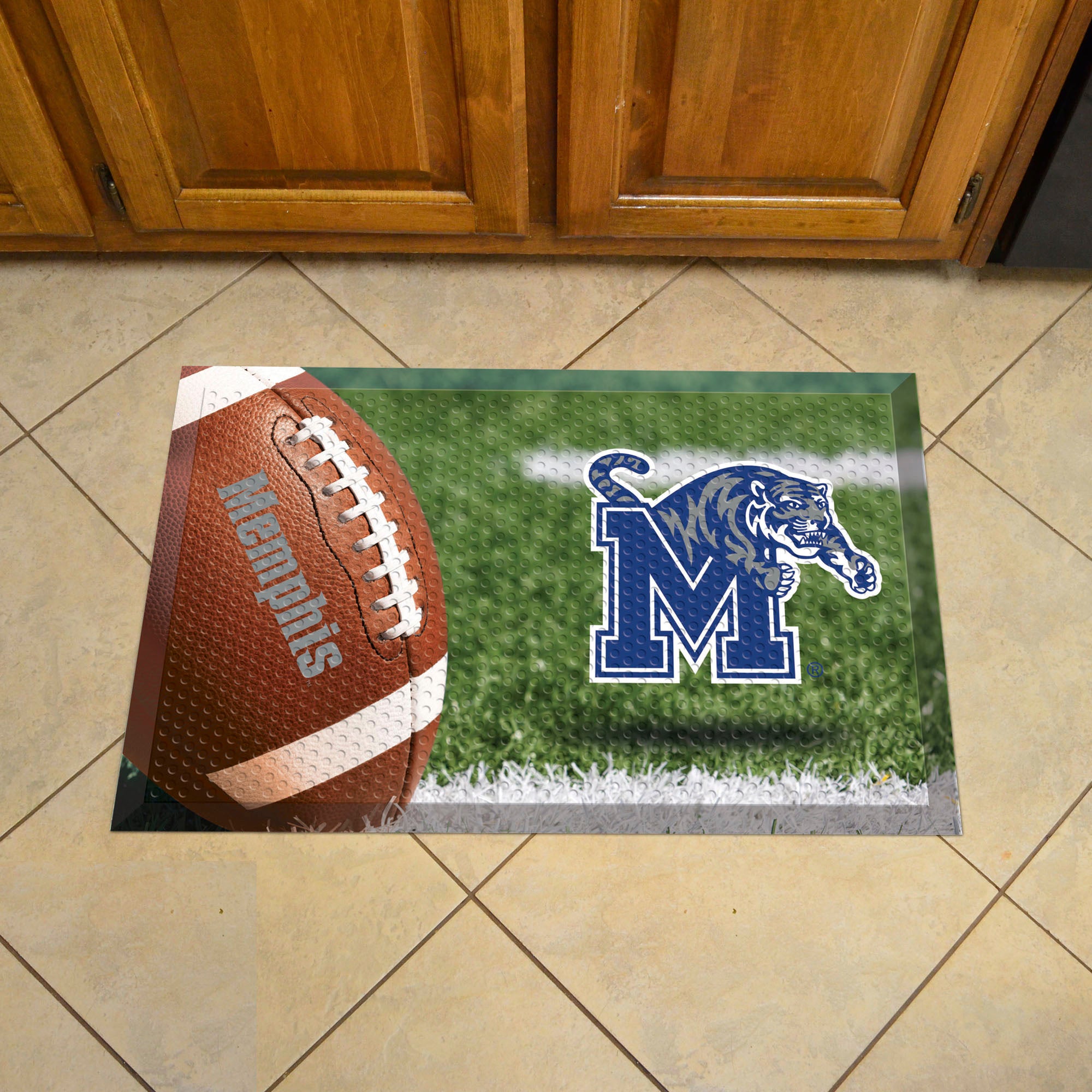 Memphis Rubber Scraper Door Mat