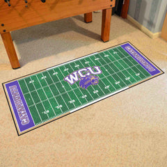 Tapete de campo Western Carolina Catamounts - 30 x 72 pulgadas.