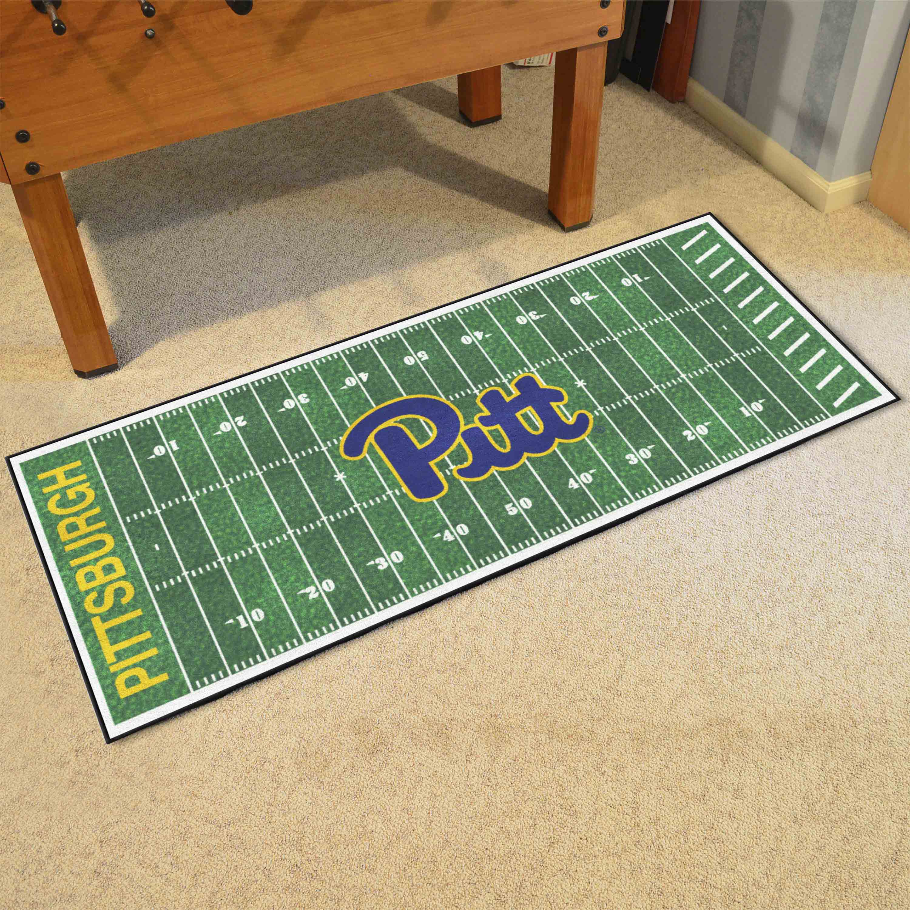 Pitt Panthers Field Runner Mat - 30in. x 72in.