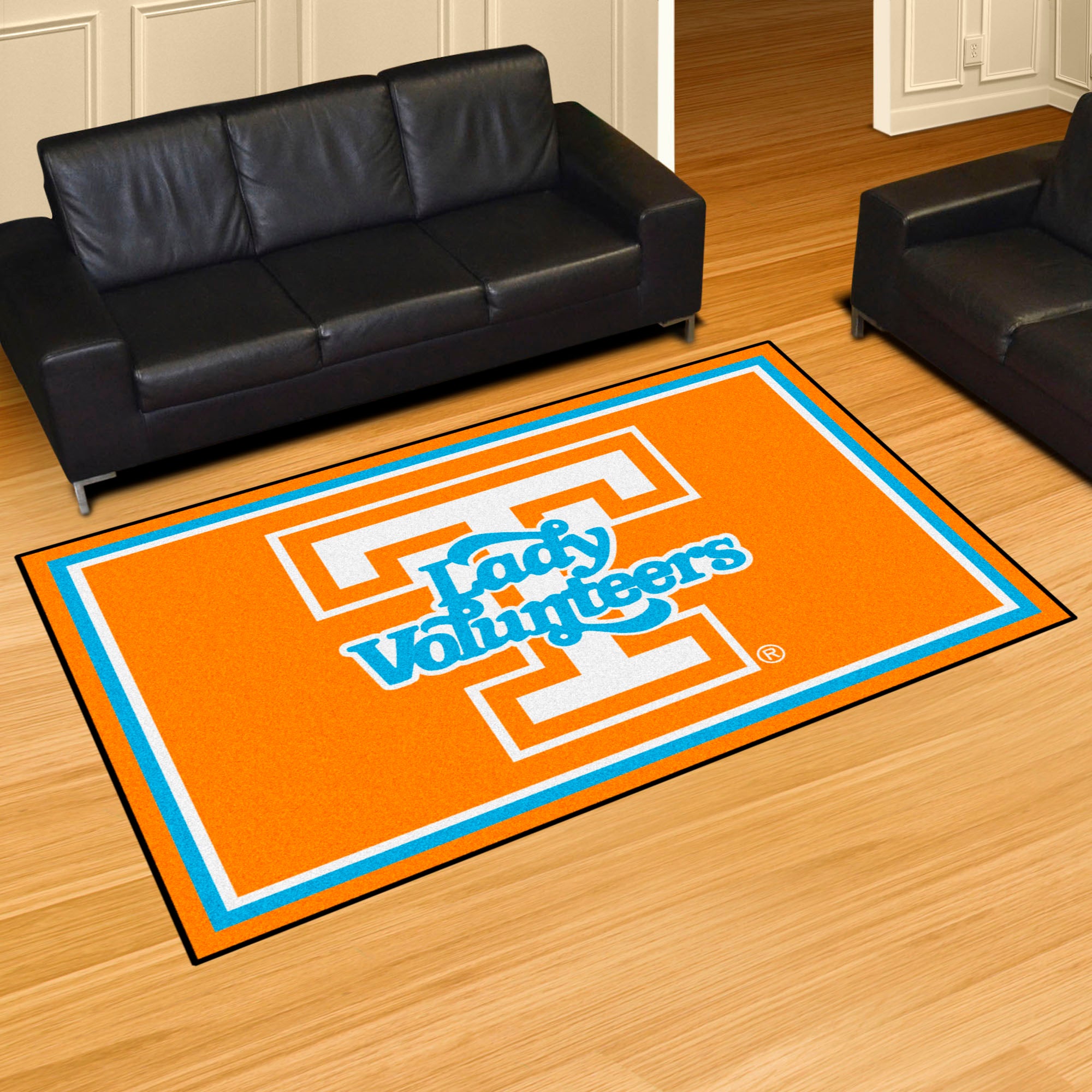 Tennessee Volunteers 5ft. x 8 ft. Plush Area Rug, Lady Volunteers