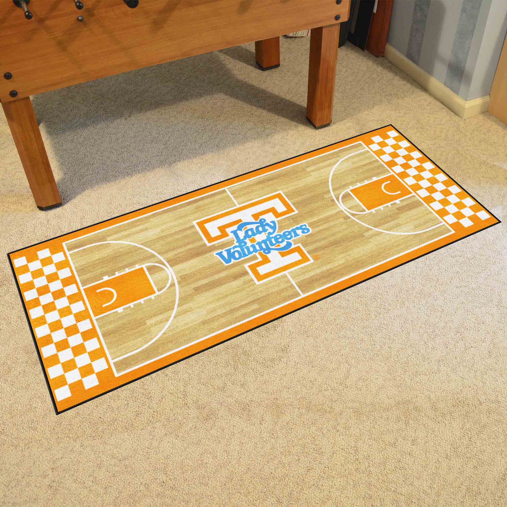 Tennessee Volunteers Court Runner Rug - 30in. x 72in., Lady Volunteers