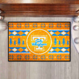 Tennessee Volunteers Holiday Sweater Starter Mat Accent Rug - 19in. x 30in., Lady Volunteers