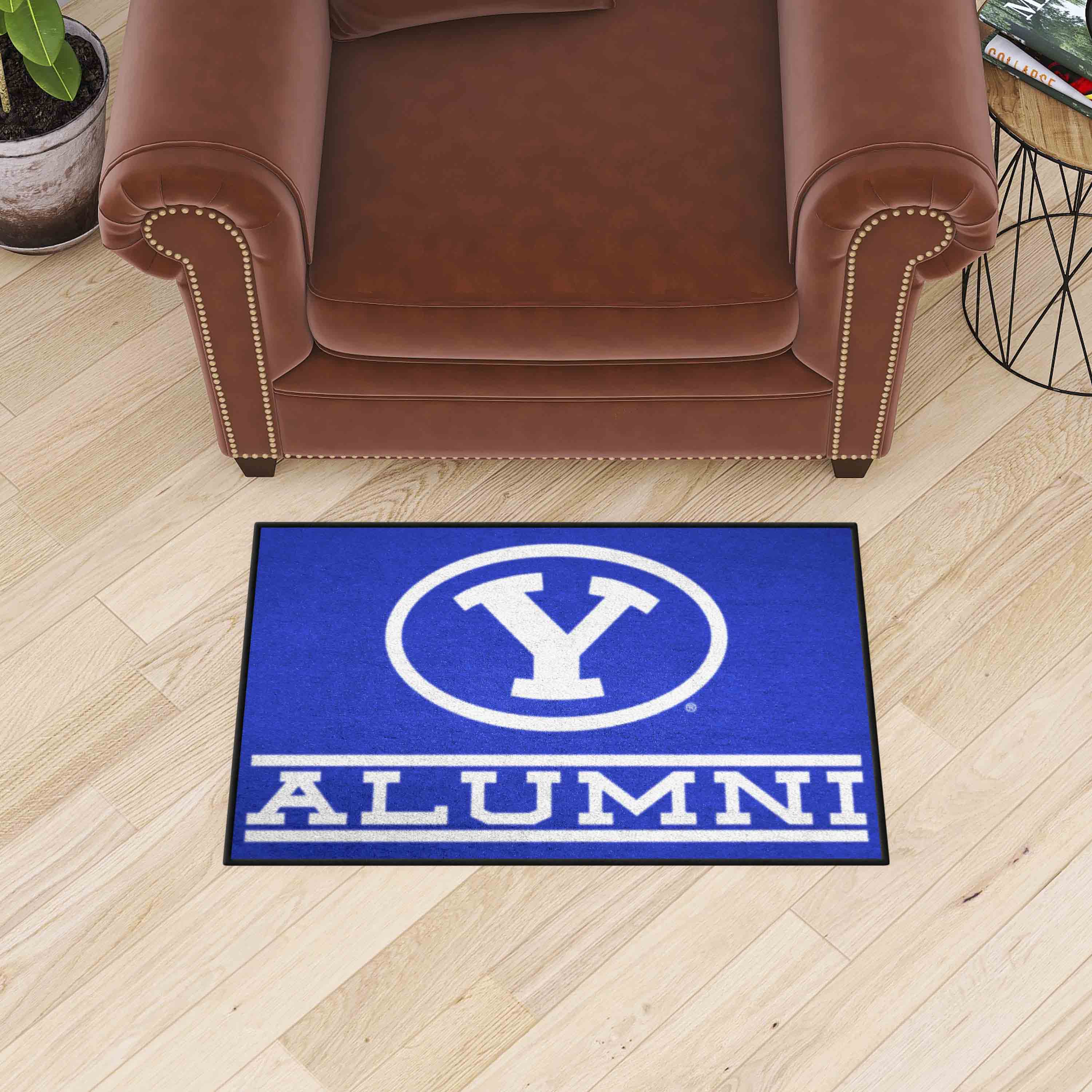 BYU Cougars Starter Mat Accent Rug - 19in. x 30in. Alumni Starter Mat