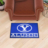 BYU Cougars Starter Mat Accent Rug - 19in. x 30in. Alumni Starter Mat