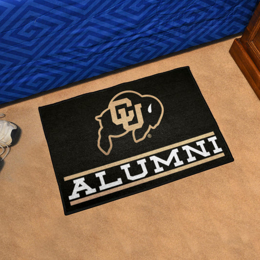 Colorado Buffaloes Starter Mat Accent Rug - 19in. x 30in. Alumni Starter Mat - Colorado