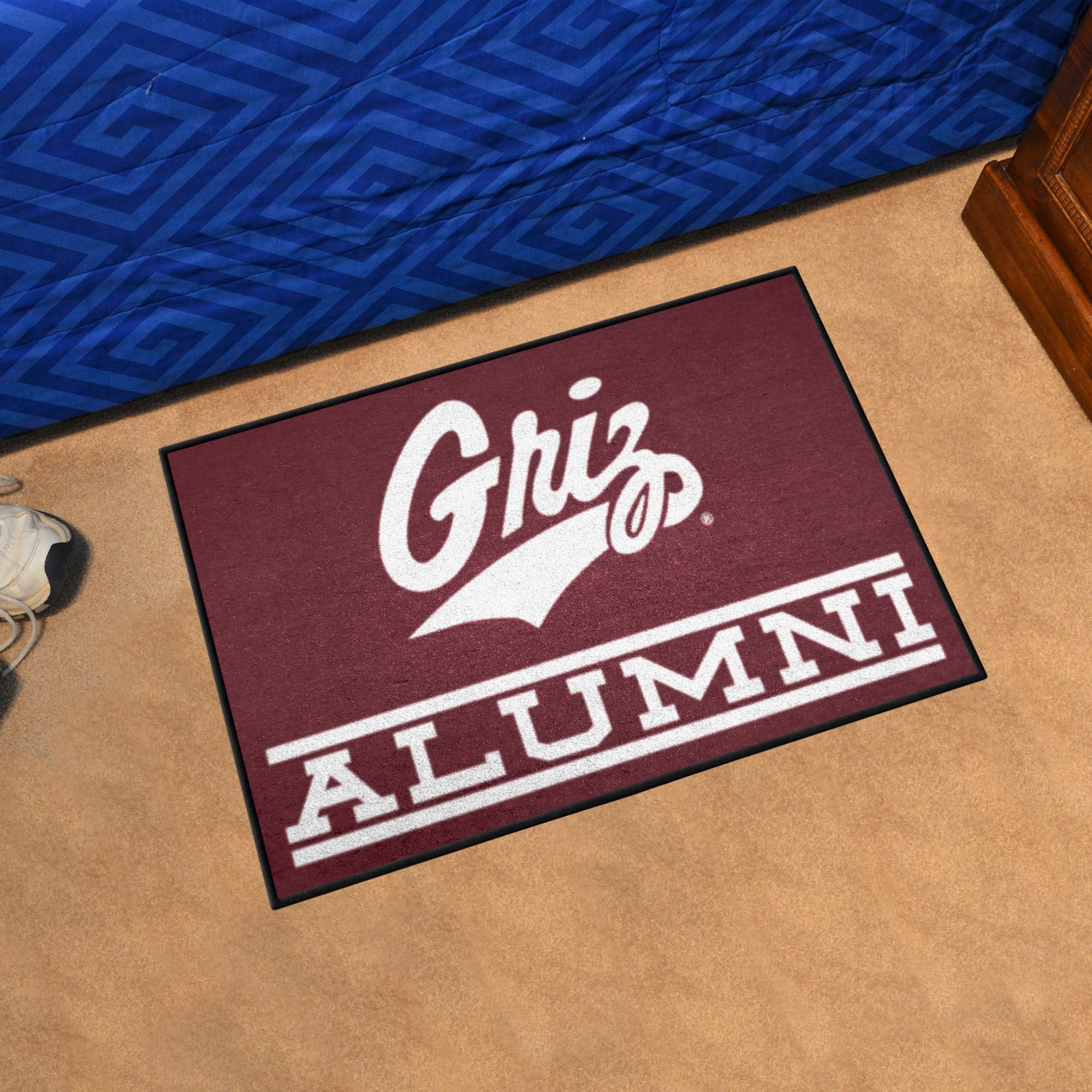 Montana Grizzlies Starter Mat Accent Rug - 19in. x 30in. Alumni Starter Mat