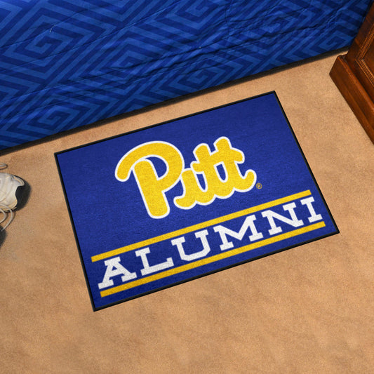 Pitt Panthers Starter Mat Accent Rug - 19in. x 30in. Alumni Starter Mat