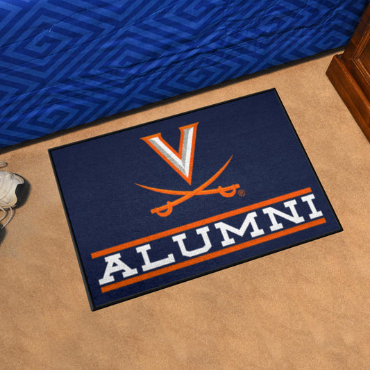 Virginia Cavaliers Starter Mat Accent Rug - 19in. x 30in. Alumni Starter Mat