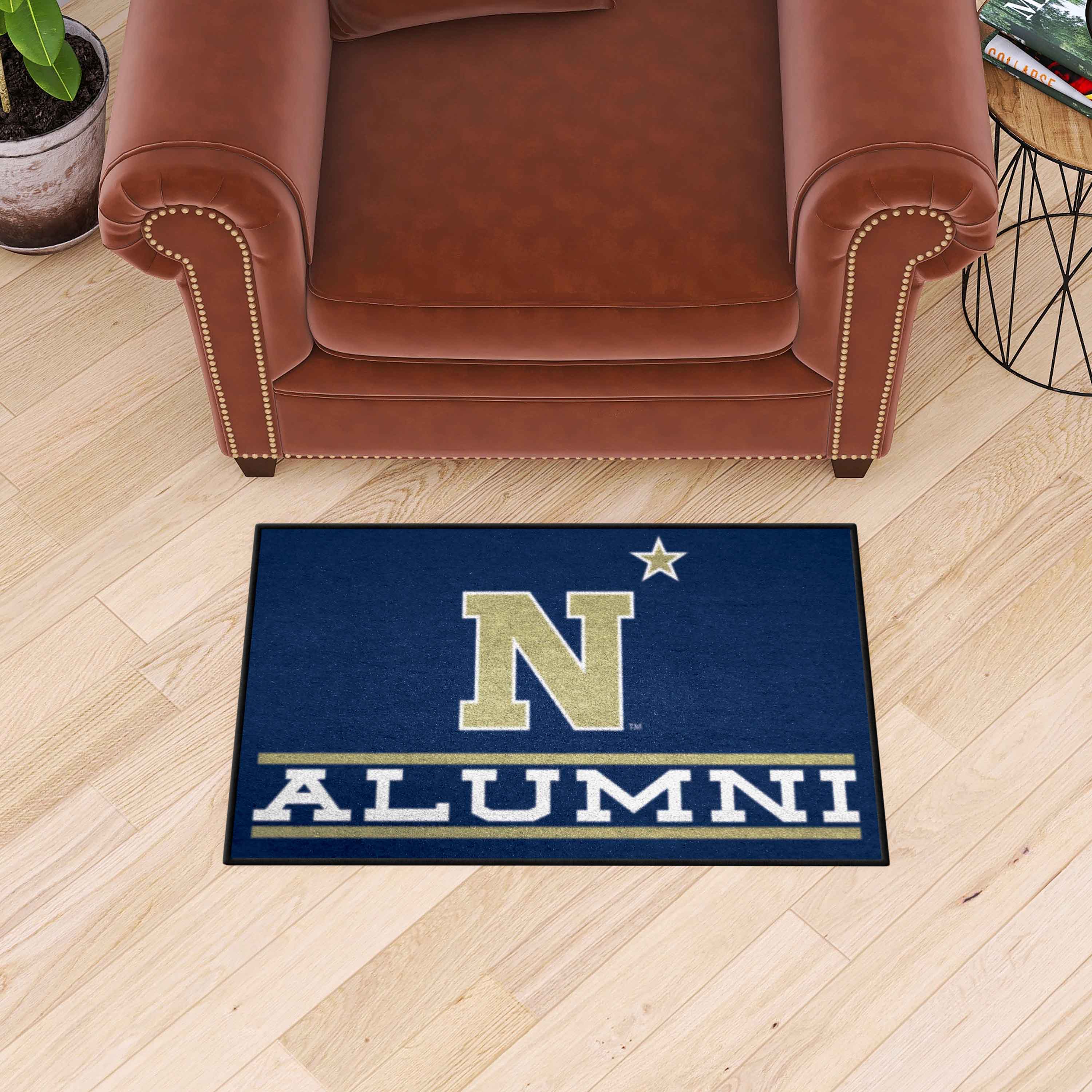 Naval Academy Starter Mat Accent Rug - 19in. x 30in. Alumni Starter Mat