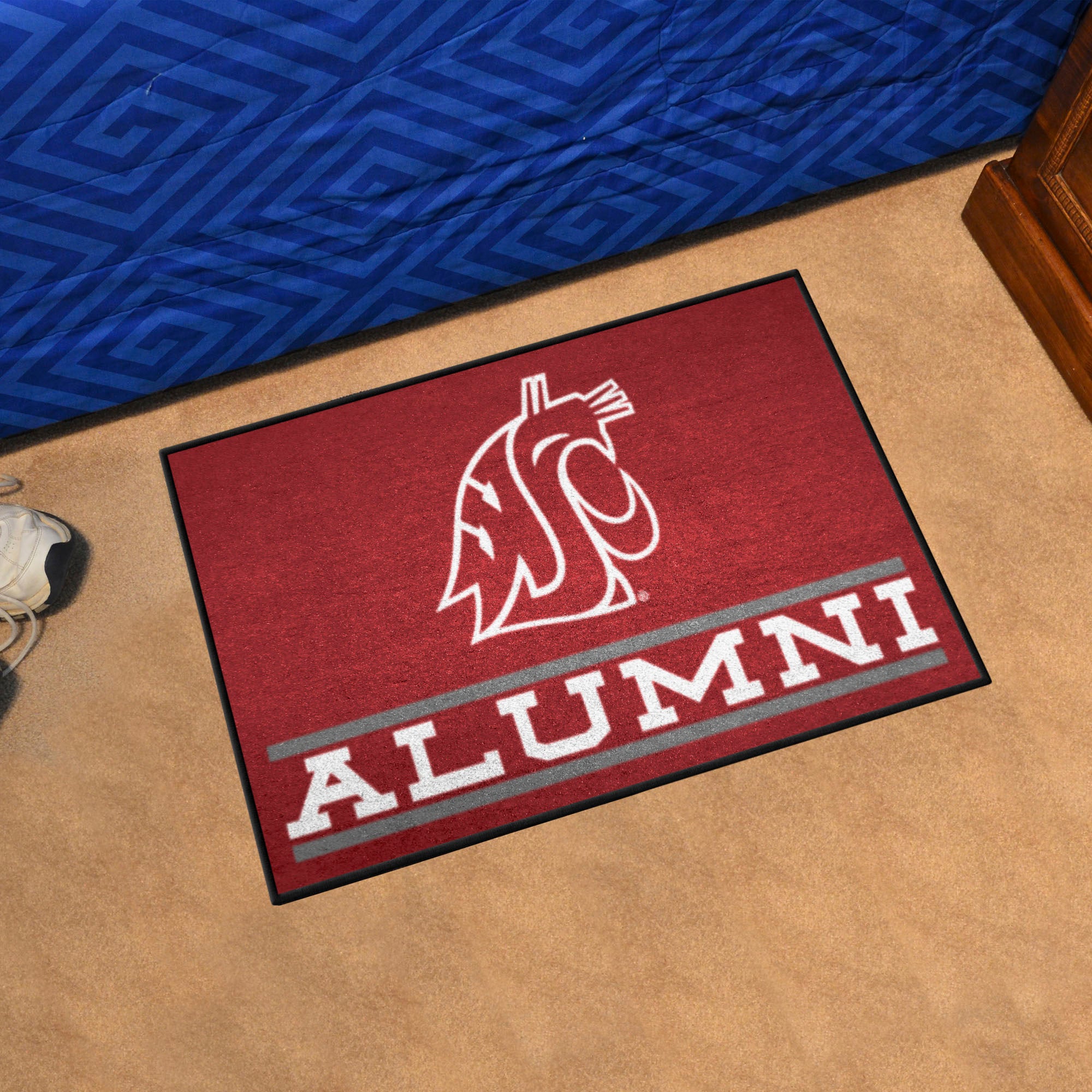 Washington State Cougars Starter Mat Accent Rug - 19in. x 30in. Alumni Starter Mat