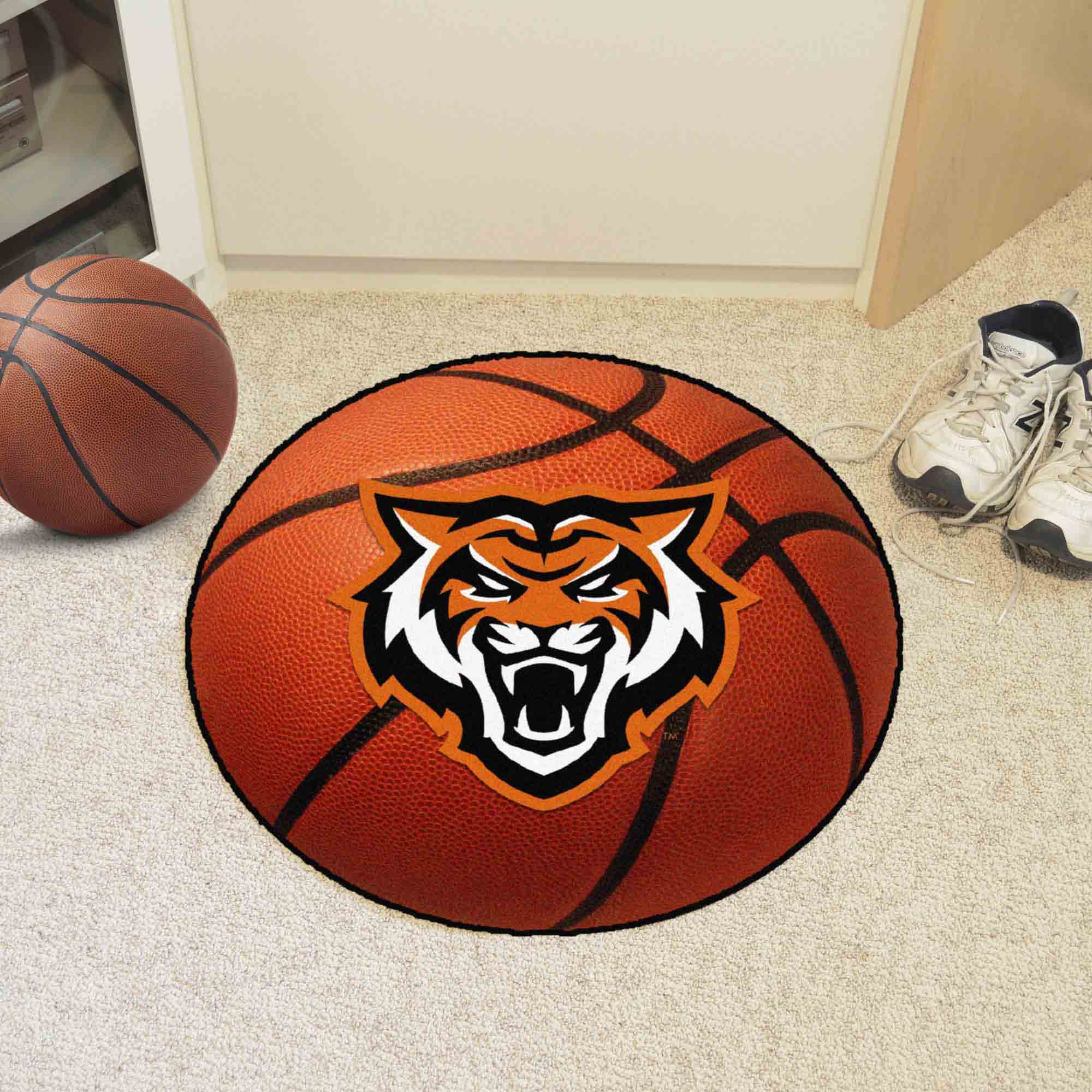 Idaho State Bengals Basketball Rug - 27in. Diameter