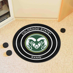 Colorado State Hockey Puck Rug - 27in. Diameter - Colorado State