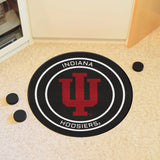 Indiana Hooisers Hockey Puck Rug - 27in. Diameter