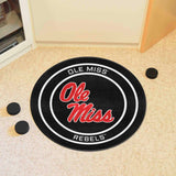 Ole Miss Hockey Puck Rug - 27in. Diameter