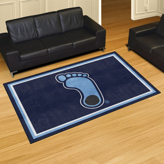 North Carolina Tar Heels 5ft. x 8 ft. Plush Area Rug - North Carolina