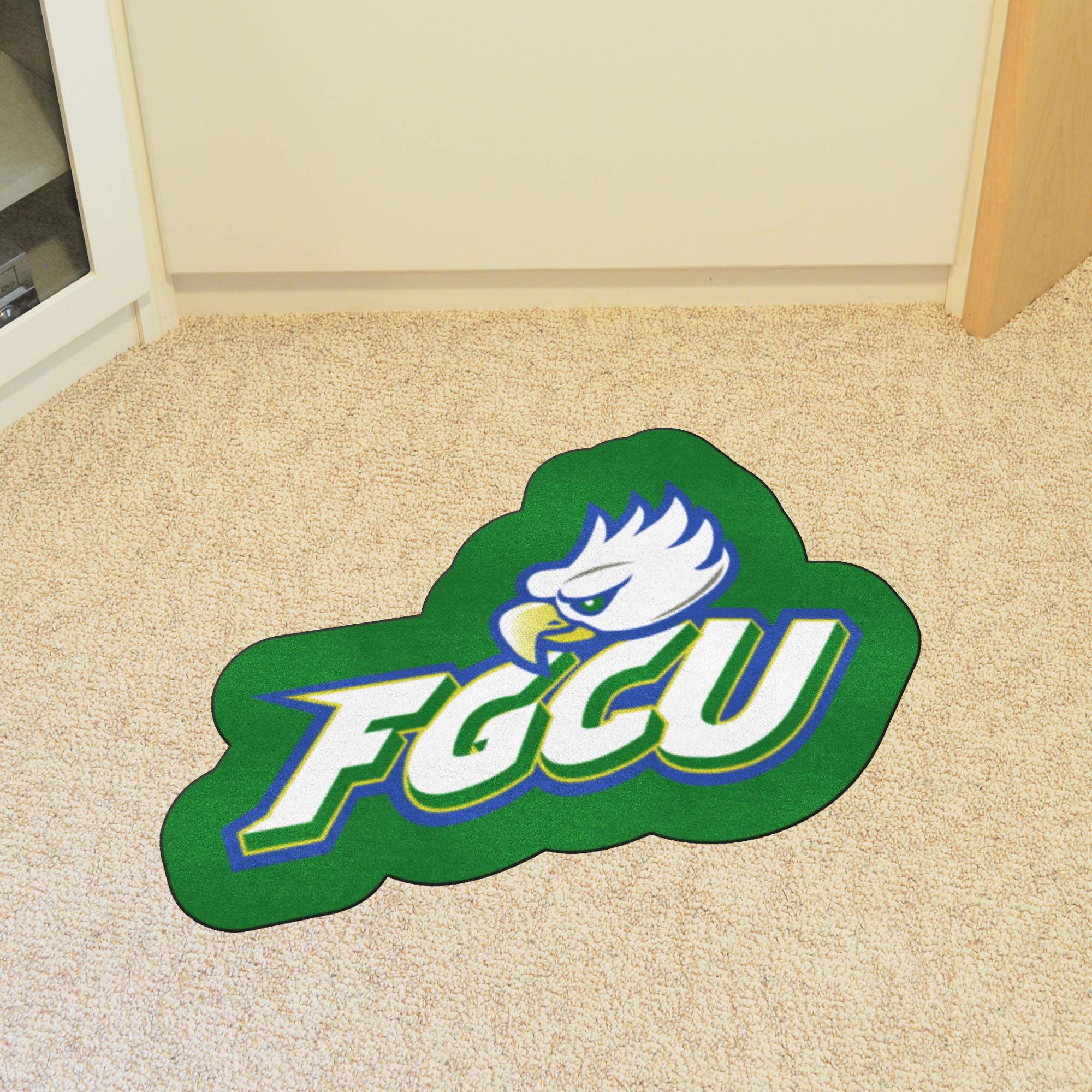 Florida Gulf Coast Eagles Mascot Rug