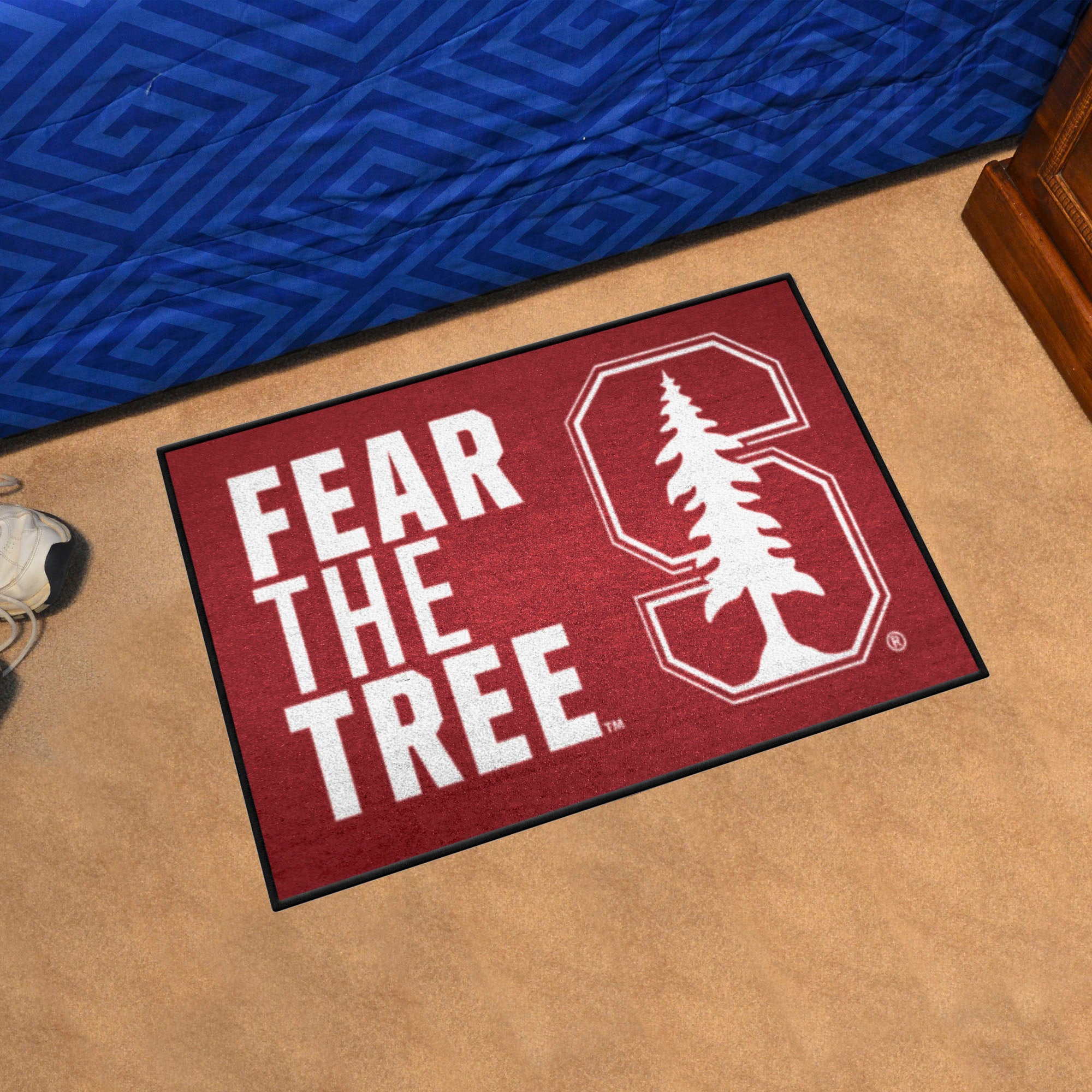 Stanford Cardinal Starter Mat Accent Rug - 19in. x 30in. Slogan Starter Mat