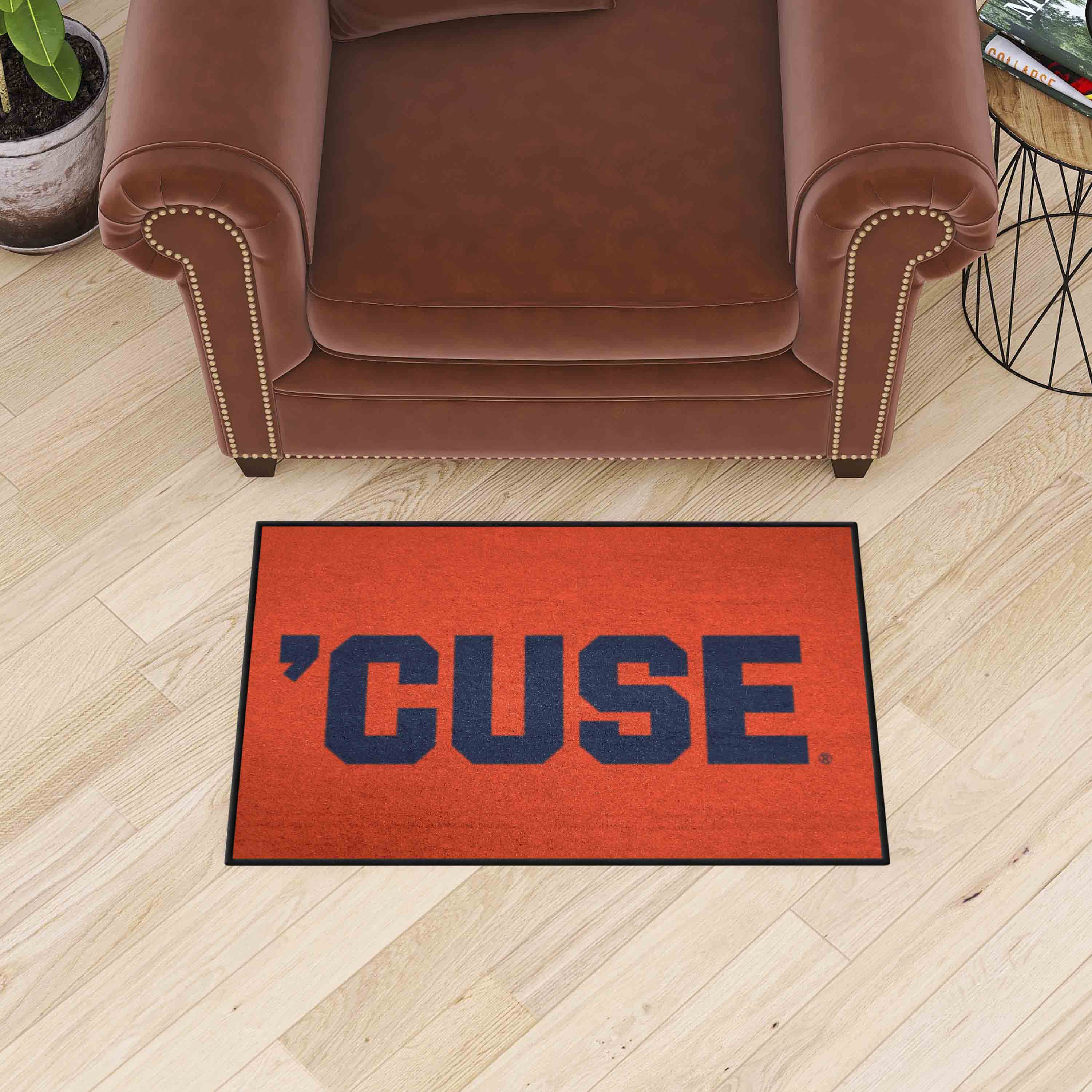 Syracuse Orange Starter Mat Accent Rug - 19in. x 30in. Slogan Starter Mat