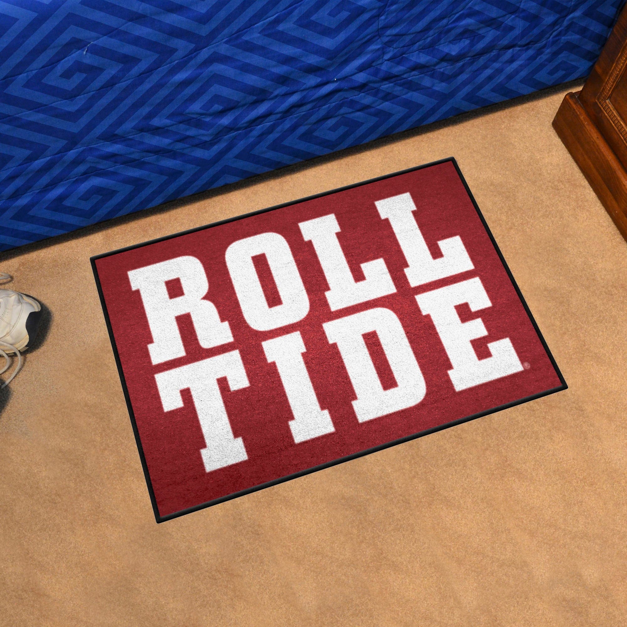 Alabama Crimson Tide Starter Mat Accent Rug - 19in. x 30in. Slogan Starter Mat - Alabama