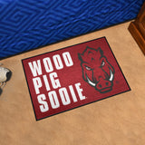 Arkansas Starter Mat Accent Rug - 19in. x 30in. Slogan Design