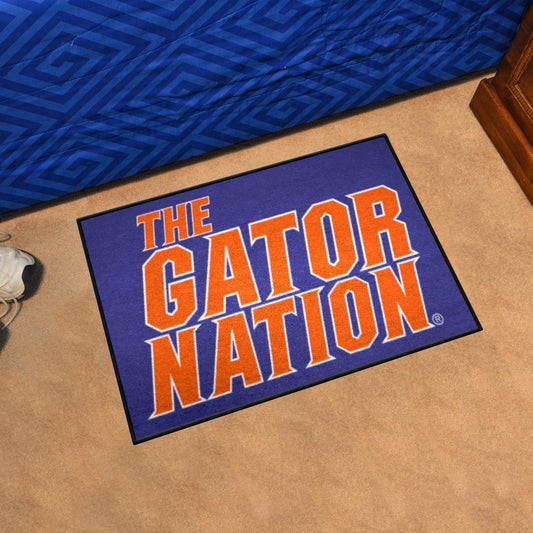 Florida Gators Starter Mat Accent Rug - 19in. x 30in. Slogan Starter Mat