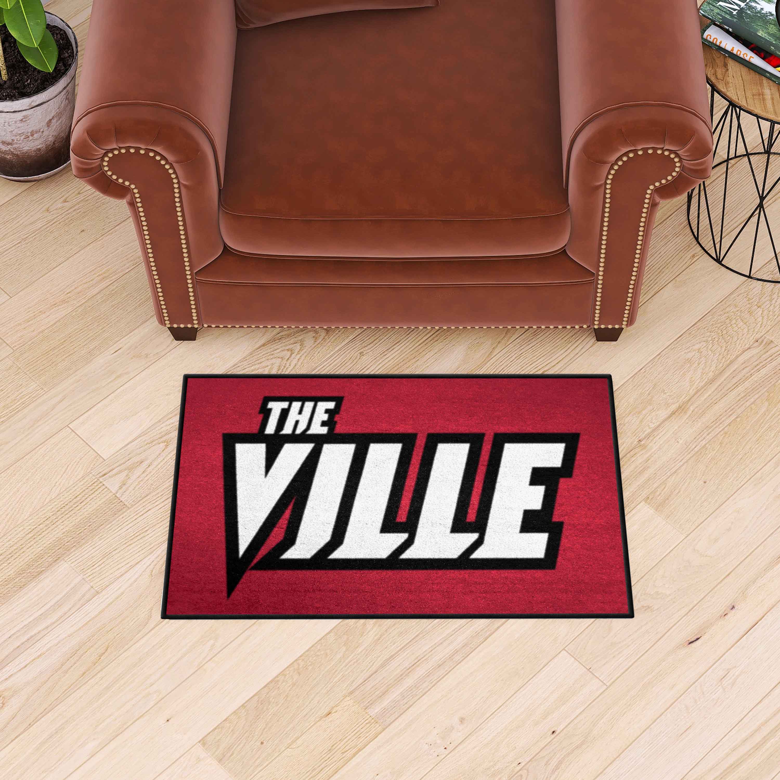 Louisville Starter Mat Accent Rug - 19in. x 30in. Slogan Design