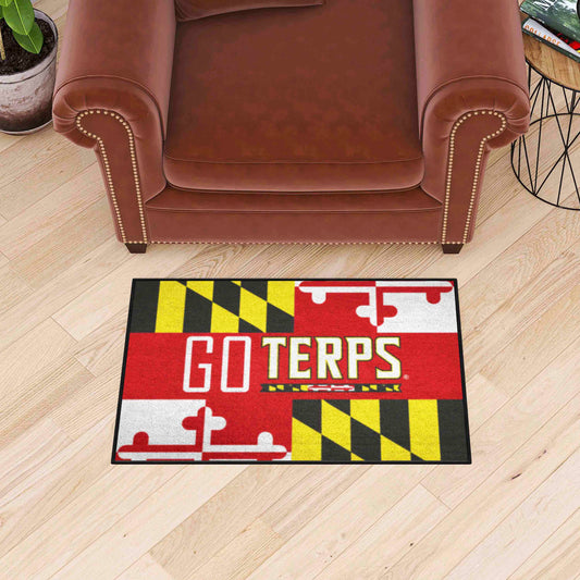 Maryland Terrapins Slogan Starter Mat Accent Rug - 19in. x 30in.