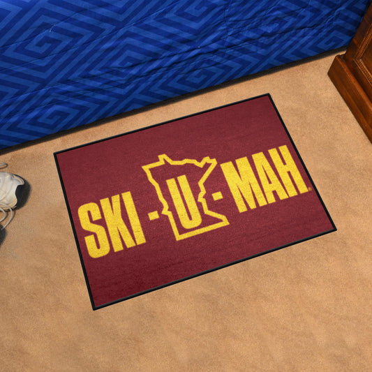 Minnesota Starter Mat Accent Rug - 19in. x 30in. Slogan Design