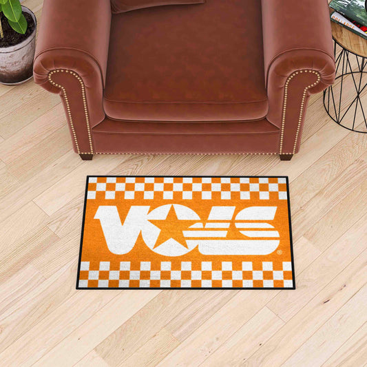 Tennessee Volunteers Starter Mat Accent Rug - 19in. x 30in. Slogan Starter Mat