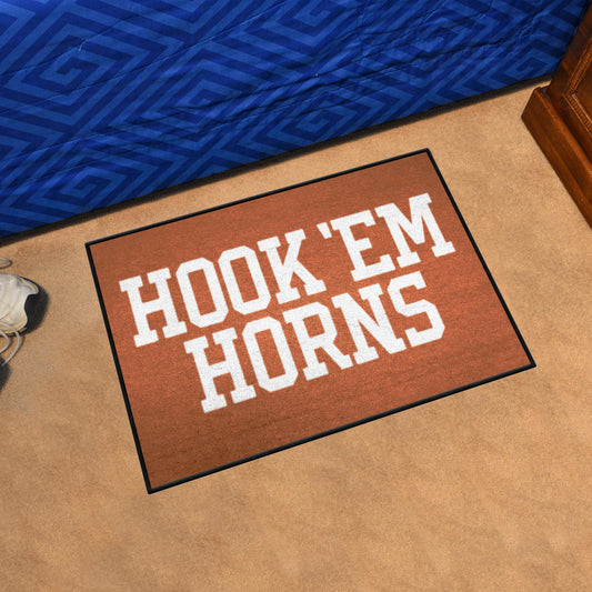 Texas Starter Mat Accent Rug - 19in. x 30in. Slogan Design