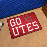 Utah Starter Mat Accent Rug - 19in. x 30in. Slogan Design