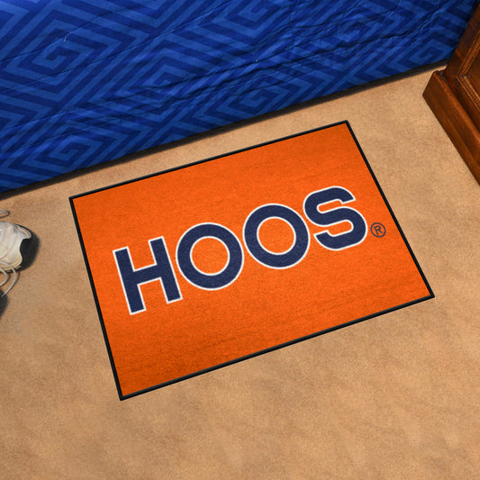 Virginia Cavaliers Starter Mat Accent Rug - 19in. x 30in. Slogan Starter Mat