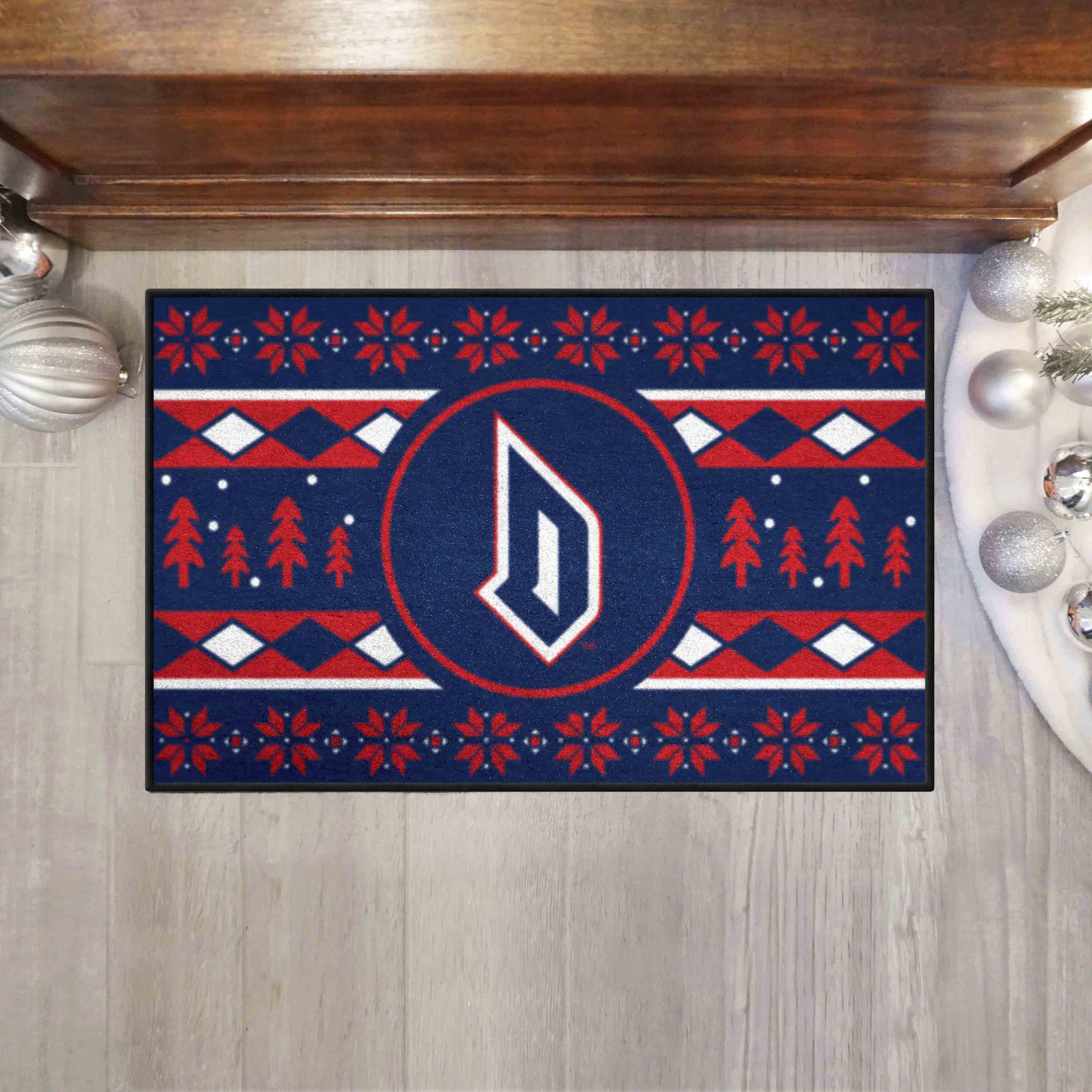 Duquesne Duke Holiday Sweater Starter Mat Accent Rug - 19in. x 30in.