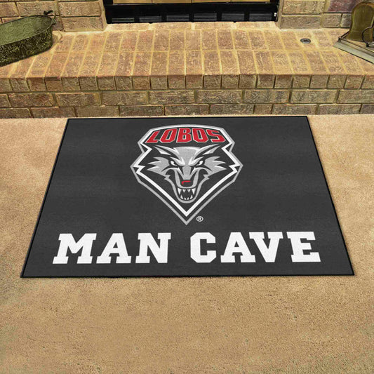 New Mexico Man Cave All-Star Rug - 34 in. x 42.5 in. - New Mexico