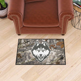 UConn Huskies Camo Starter Mat Accent Rug - 19in. x 30in.