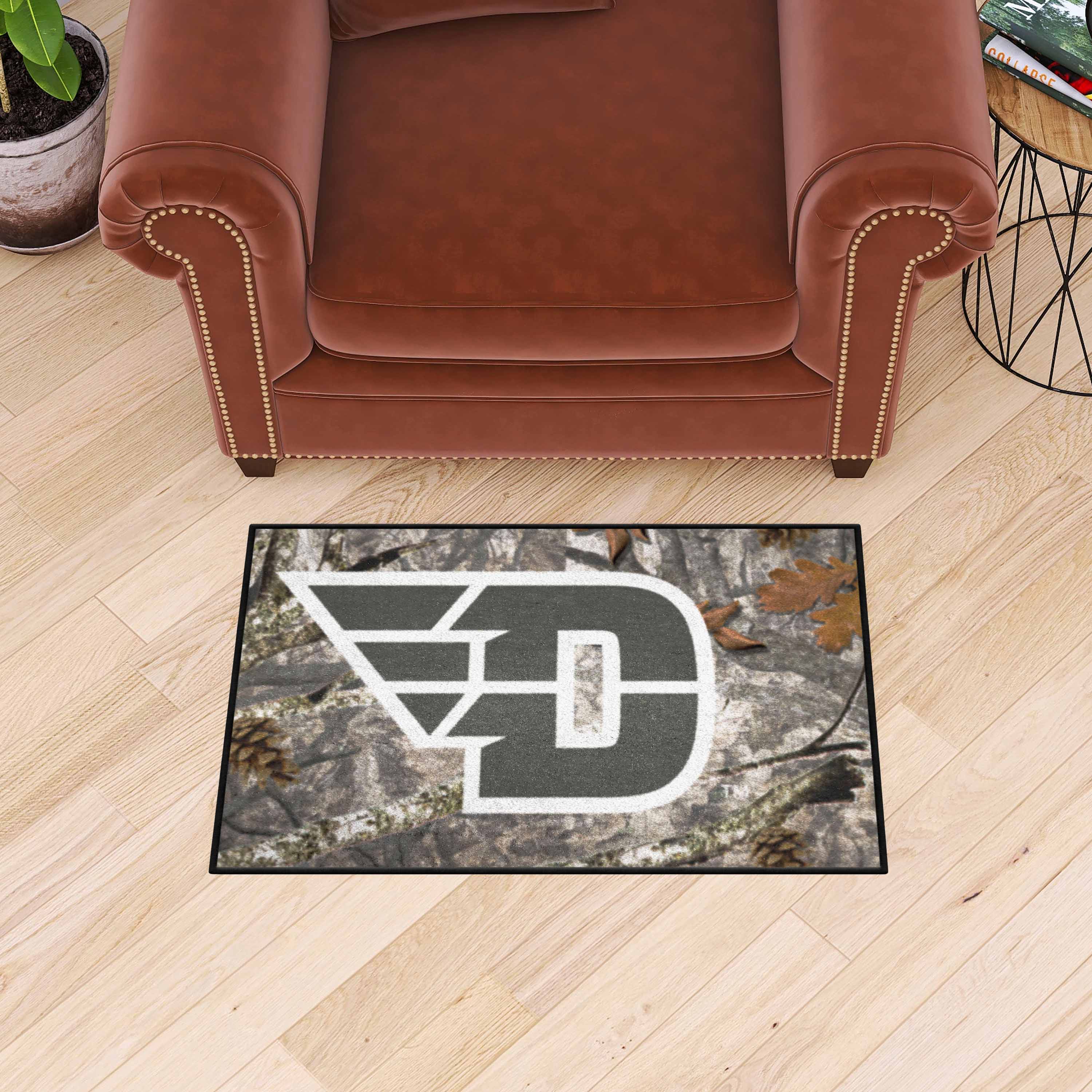 Dayton Flyers Camo Starter Mat Accent Rug - 19in. x 30in. - Dayton