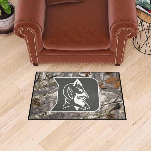 Duke Blue Devils Camo Starter Mat Accent Rug - 19in. x 30in.