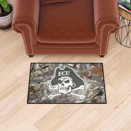 East Carolina Pirates Camo Starter Mat Accent Rug - 19in. x 30in.