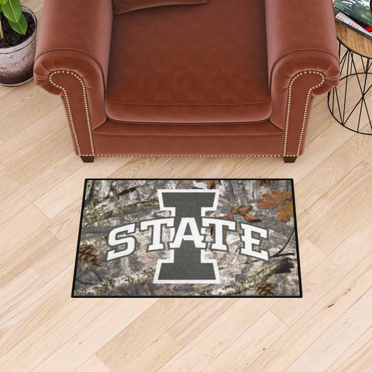 Iowa State Cyclones Camo Starter Mat Accent Rug - 19in. x 30in.