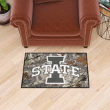 Iowa State Cyclones Camo Starter Mat Accent Rug - 19in. x 30in.