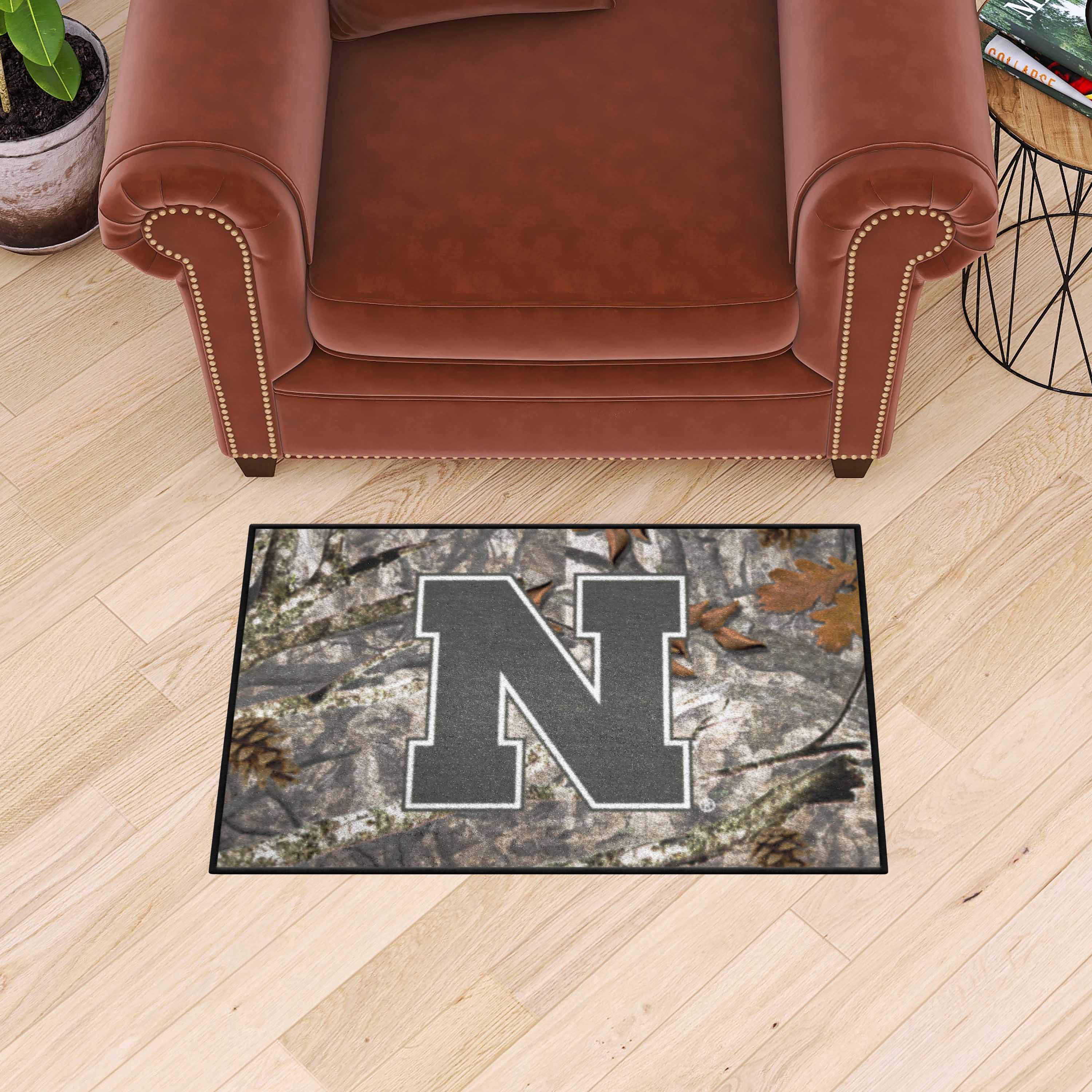 Nebraska Cornhuskers Camo Starter Mat Accent Rug - 19in. x 30in. - Nebraska