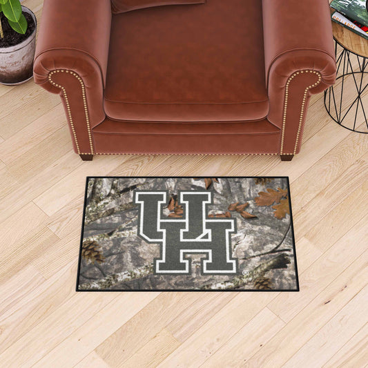 Houston Cougars Camo Starter Mat Accent Rug - 19in. x 30in.