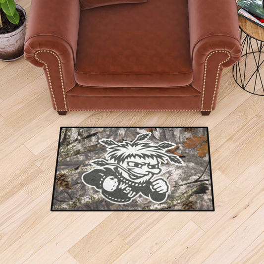 Wichita State Shockers Camo Starter Mat Accent Rug - 19in. x 30in.