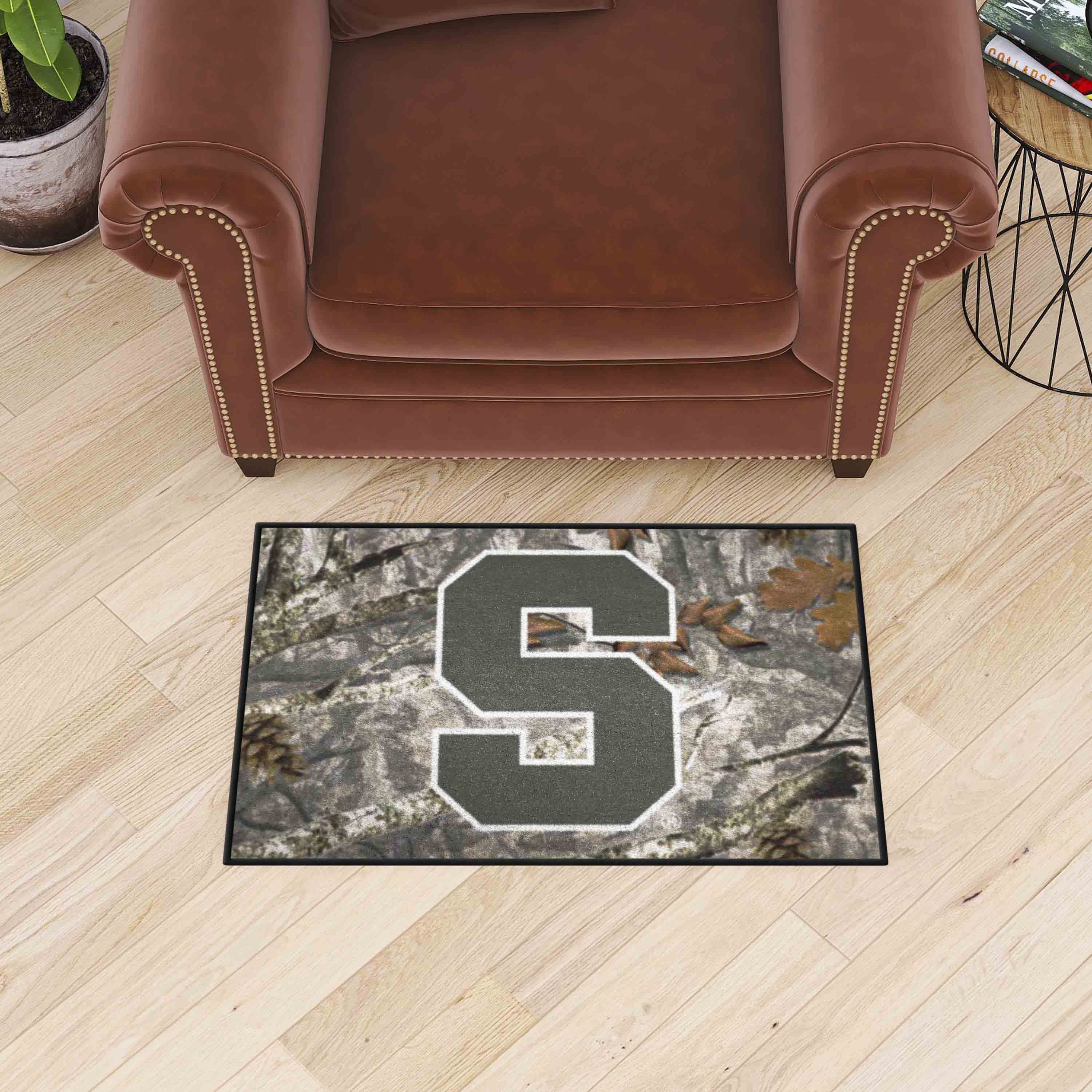 Syracuse Orange Camo Starter Mat Accent Rug - 19in. x 30in.