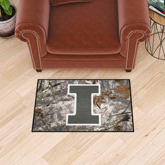 Illinois Illini Camo Starter Mat Accent Rug - 19in. x 30in.